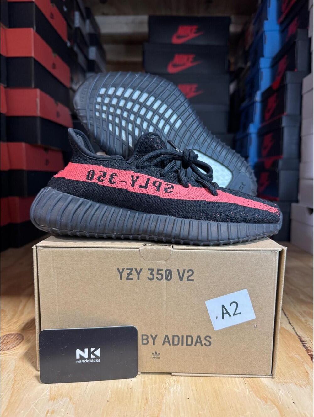Adidas Yeezy Boost 350 V2 'Red' MENS SZ 5